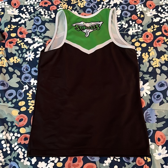 Stingray Allstars Practice Tank - Black and Green - Picture 2 of 2